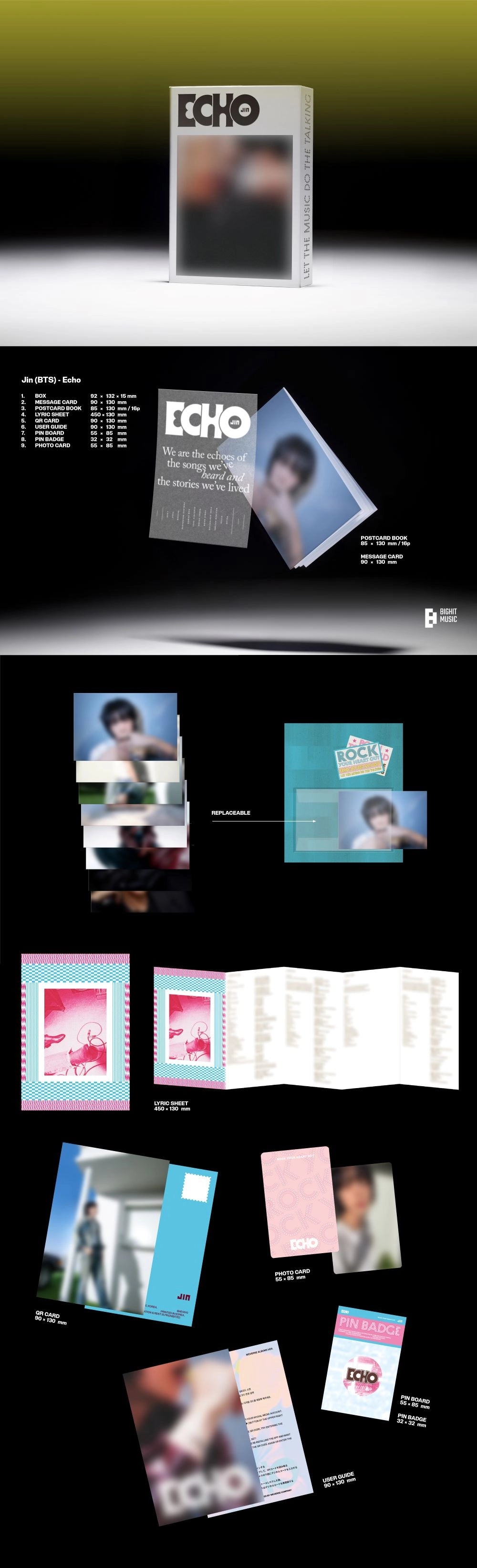Jin (BTS) - 2nd Mini Album Echo (Weverse Albums ver.)