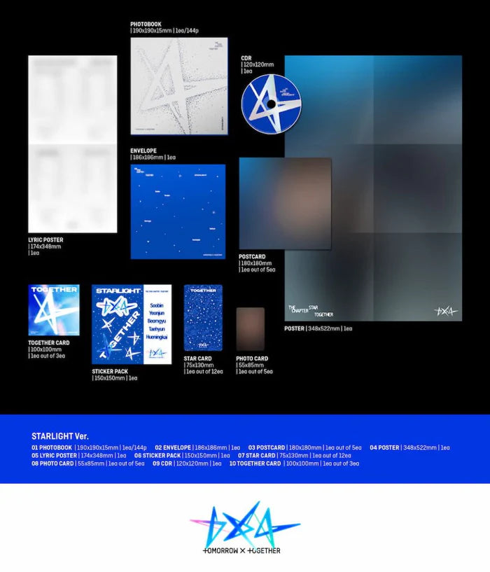 TOMORROW X TOGETHER (TXT) - Album THE STAR CHAPTER : TOGETHER