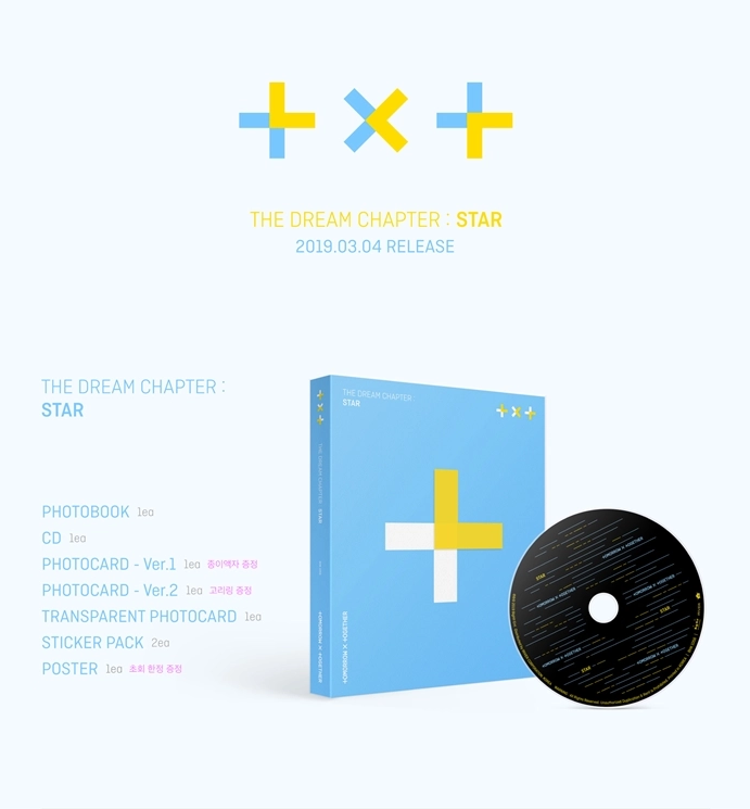 TOMORROW X TOGETHER (TXT) - THE DREAM CHAPTER : STAR