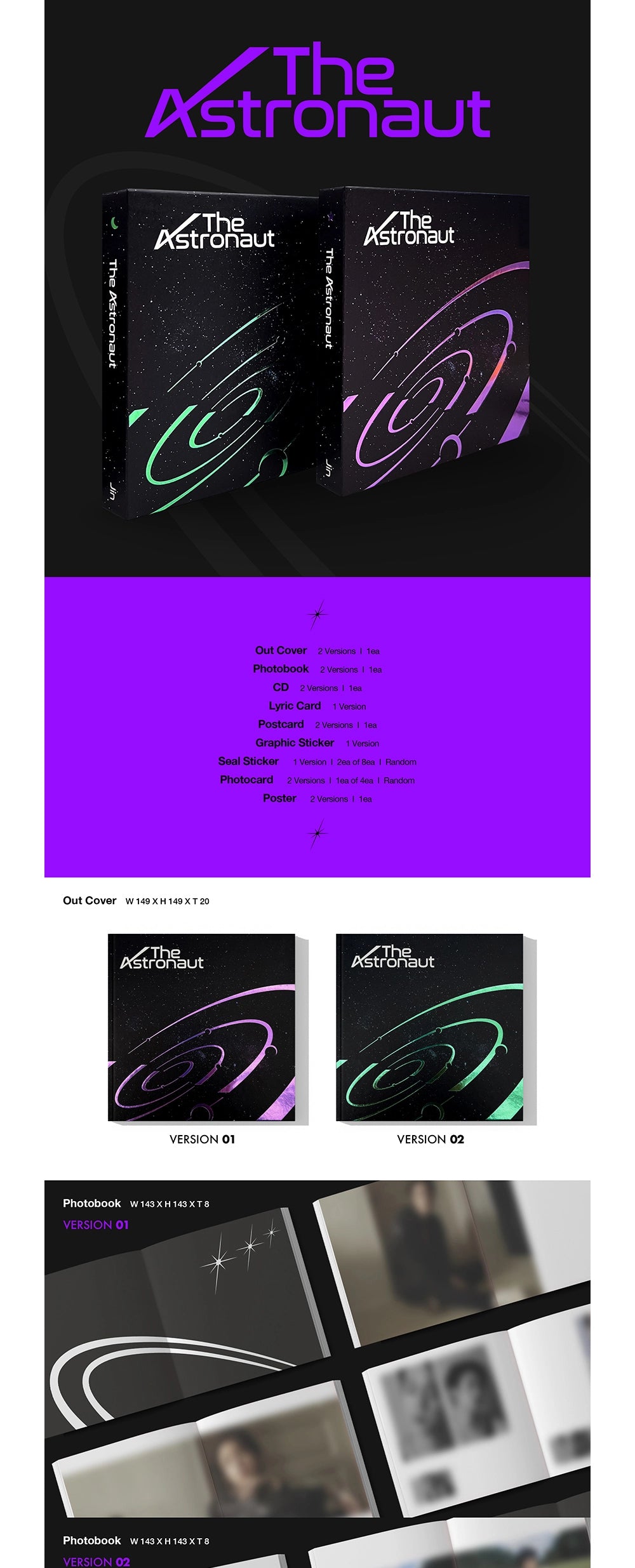 JIN (BTS) - Solo Single The Astronaut