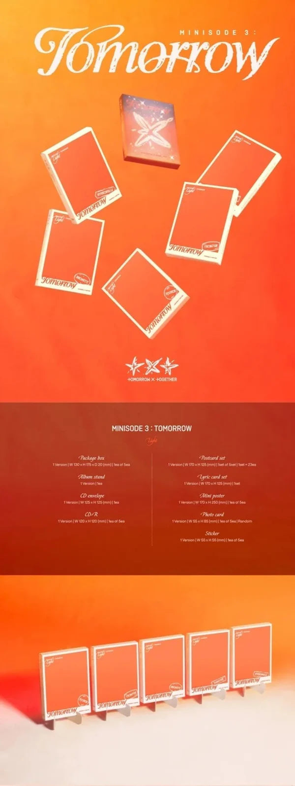 TOMORROW X TOGETHER (TXT) - minisode 3: TOMORROW (Light Ver.)