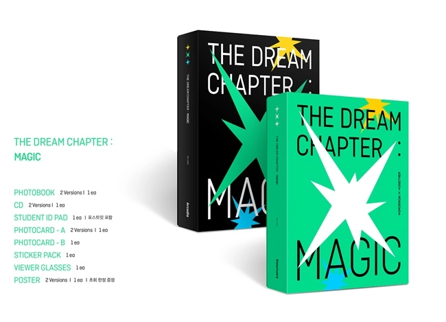 TOMORROW X TOGETHER (TXT) - THE DREAM CHAPTER : MAGIC (ARCADIA / SANCTUARY Ver.)