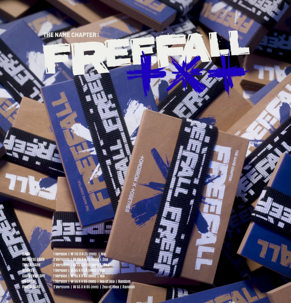 TOMORROW X TOGETHER (TXT) - THE NAME CHAPTER : FREEFALL (WEVERSE ALBUMS VER.)