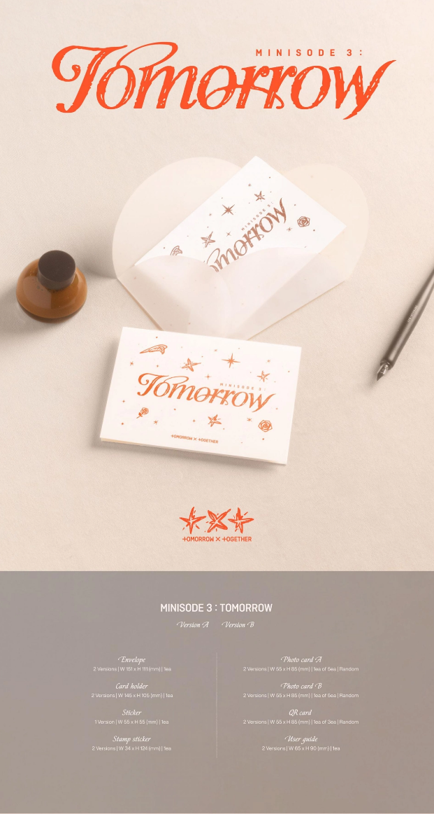 TOMORROW X TOGETHER (TXT) - minisode 3: TOMORROW (Weverse Albums ver.)