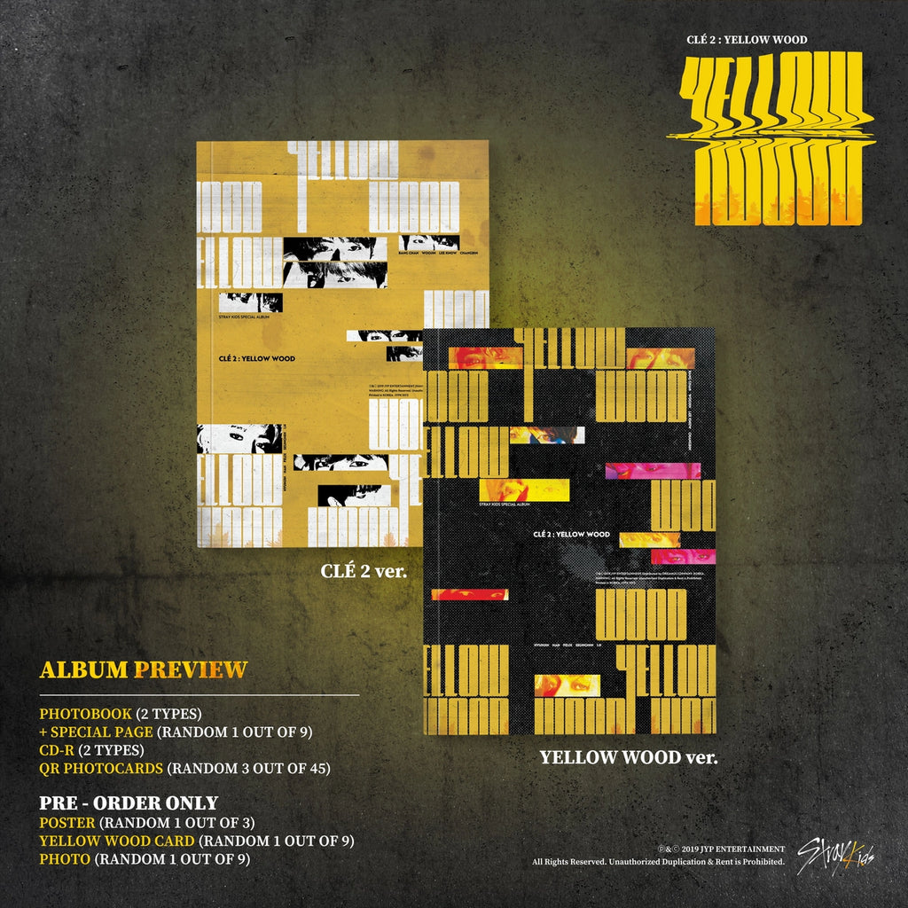 Stray Kids - SPECIAL ALBUM Clé 2 : YELLOW WOOD (Clé 2 / YELLOW WOOD Ver.)