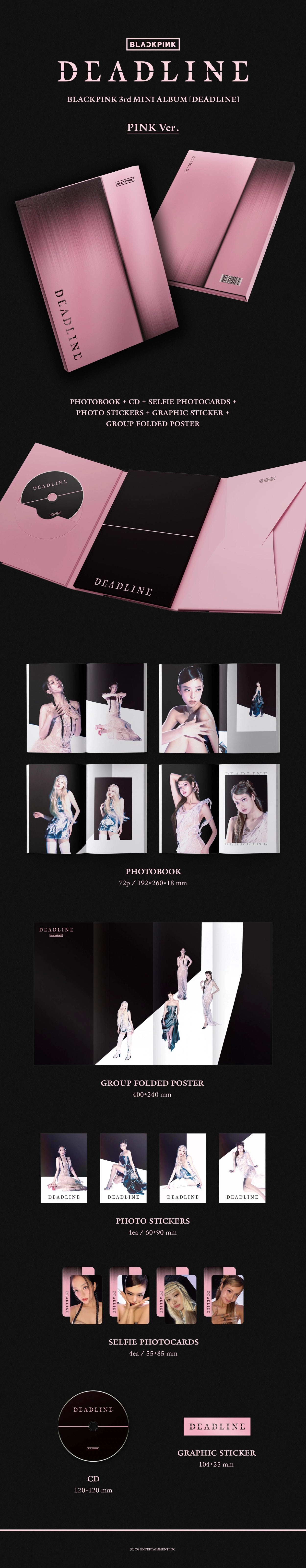 BLACKPINK 3rd MINI ALBUM DEADLINE (BLACK Ver.)