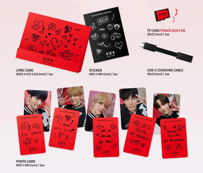 TOMORROW X TOGETHER (TXT) - Album THE STAR CHAPTER : SANCTUARY(Cassette Tape Speaker Ver.)