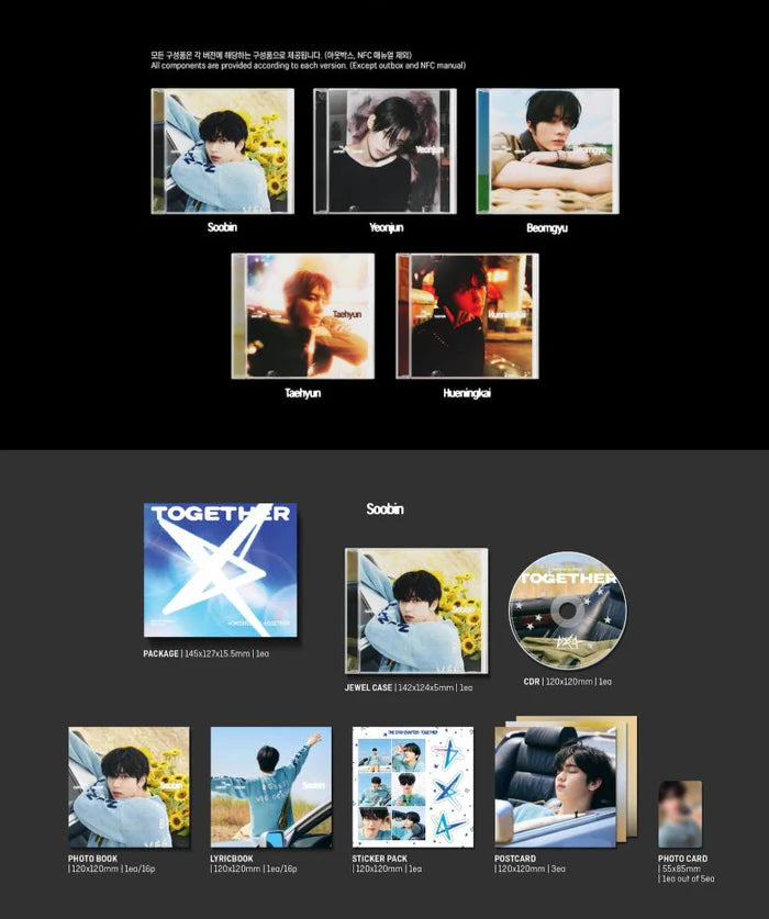 TOMORROW X TOGETHER (TXT) - Album THE STAR CHAPTER : TOGETHER (Solo Track Ver.)