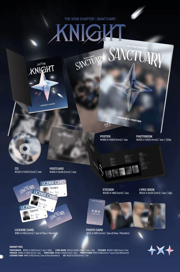 TOMORROW X TOGETHER (TXT) - THE STAR CHAPTER : SANCTUARY