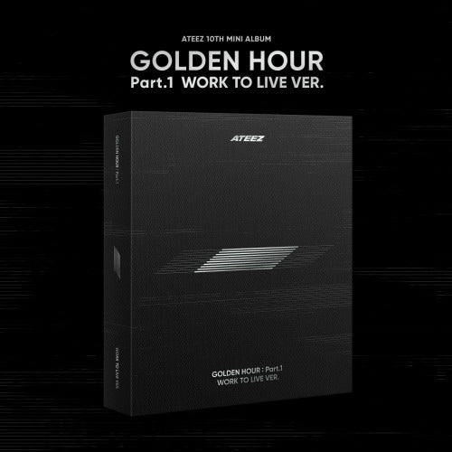ATEEZ - 10th Mini Album [GOLDEN HOUR : Part.1 ‘WORK TO LIVE VER.’]