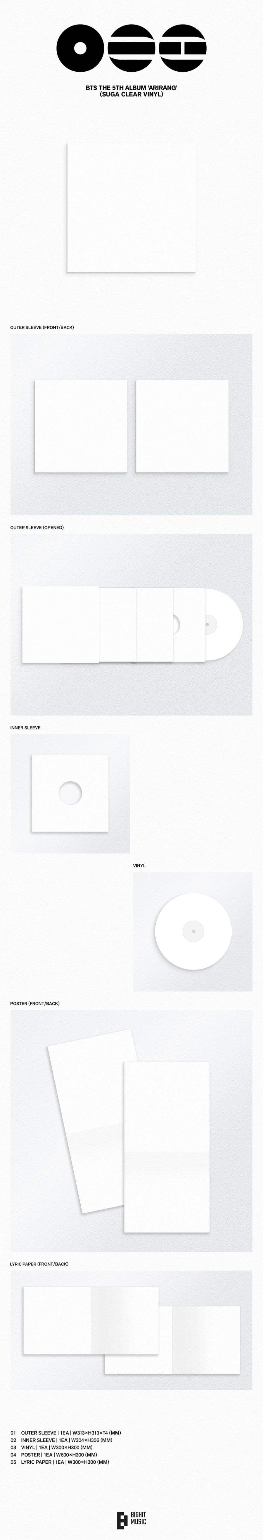 BTS – The 5th Album ARIRANG (Standard Vinyl Ver.)