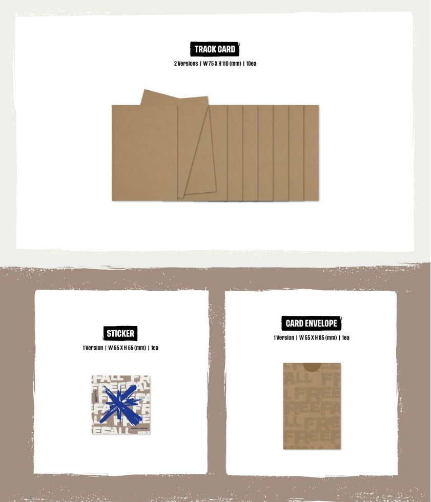 TOMORROW X TOGETHER (TXT) - THE NAME CHAPTER : FREEFALL (WEVERSE ALBUMS VER.)