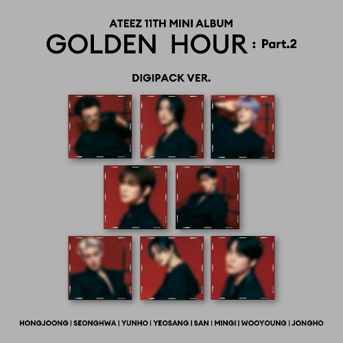 ATEEZ - 11th EP [GOLDEN HOUR : Part.2] (Digipack Ver.)