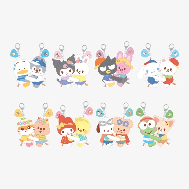 HUG PLUSH KEYRING - SKZOO X SANRIO CHARACTERS