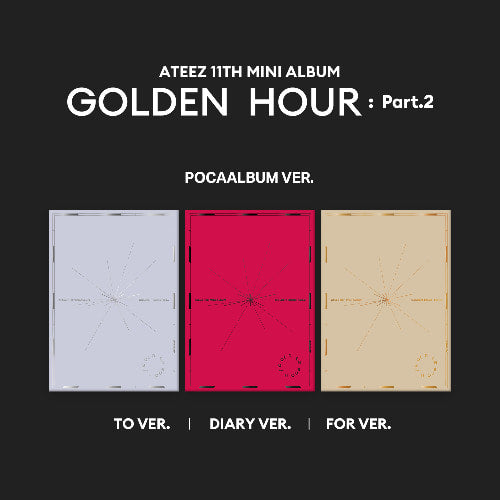 ATEEZ - 11th EP GOLDEN HOUR : Part.2 (POCAALBUM VER.)