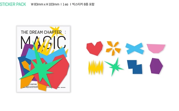 TOMORROW X TOGETHER (TXT) - THE DREAM CHAPTER : MAGIC (ARCADIA / SANCTUARY Ver.)