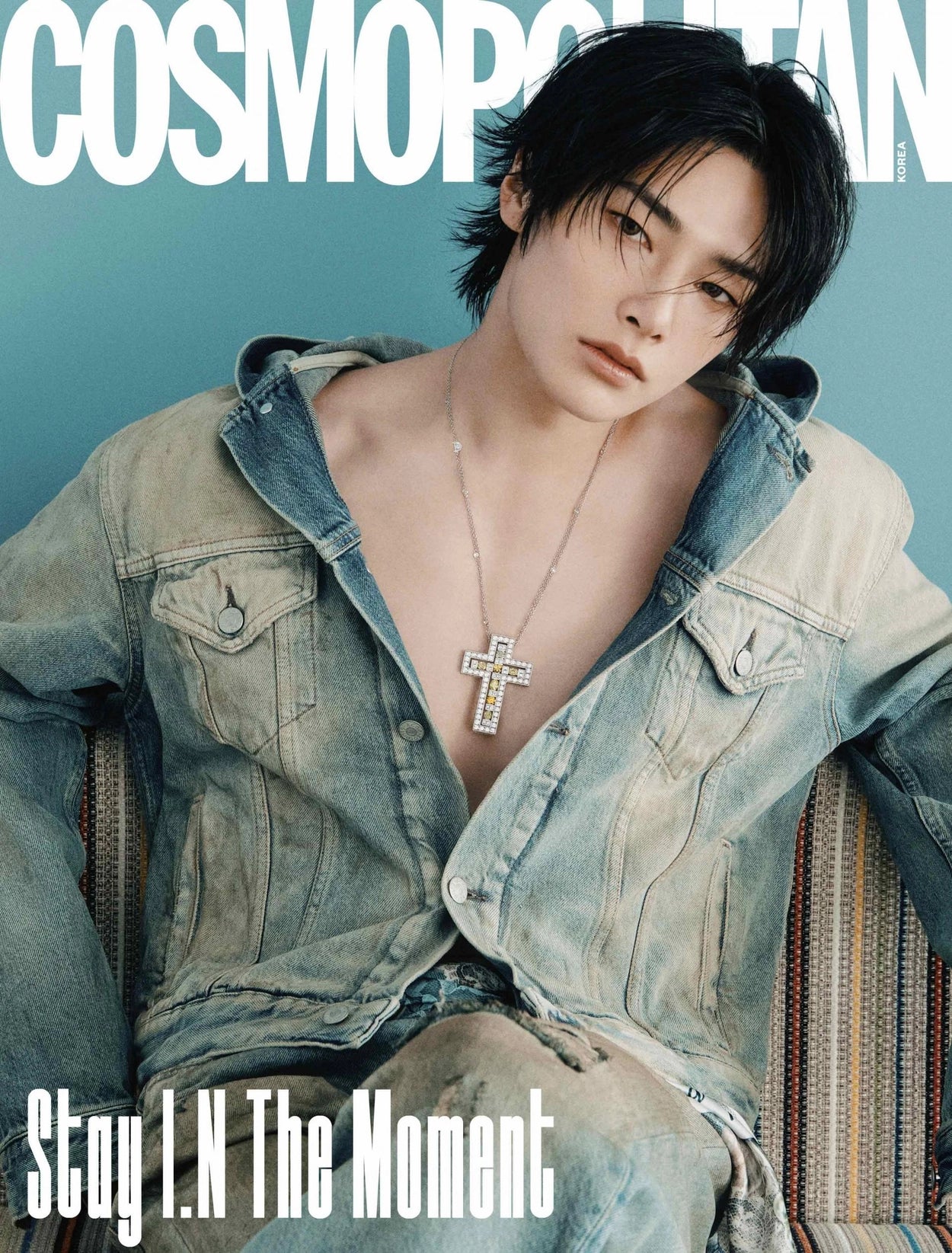 Cosmopolitan - 2025. 12 Cover. Stray Kids I.N