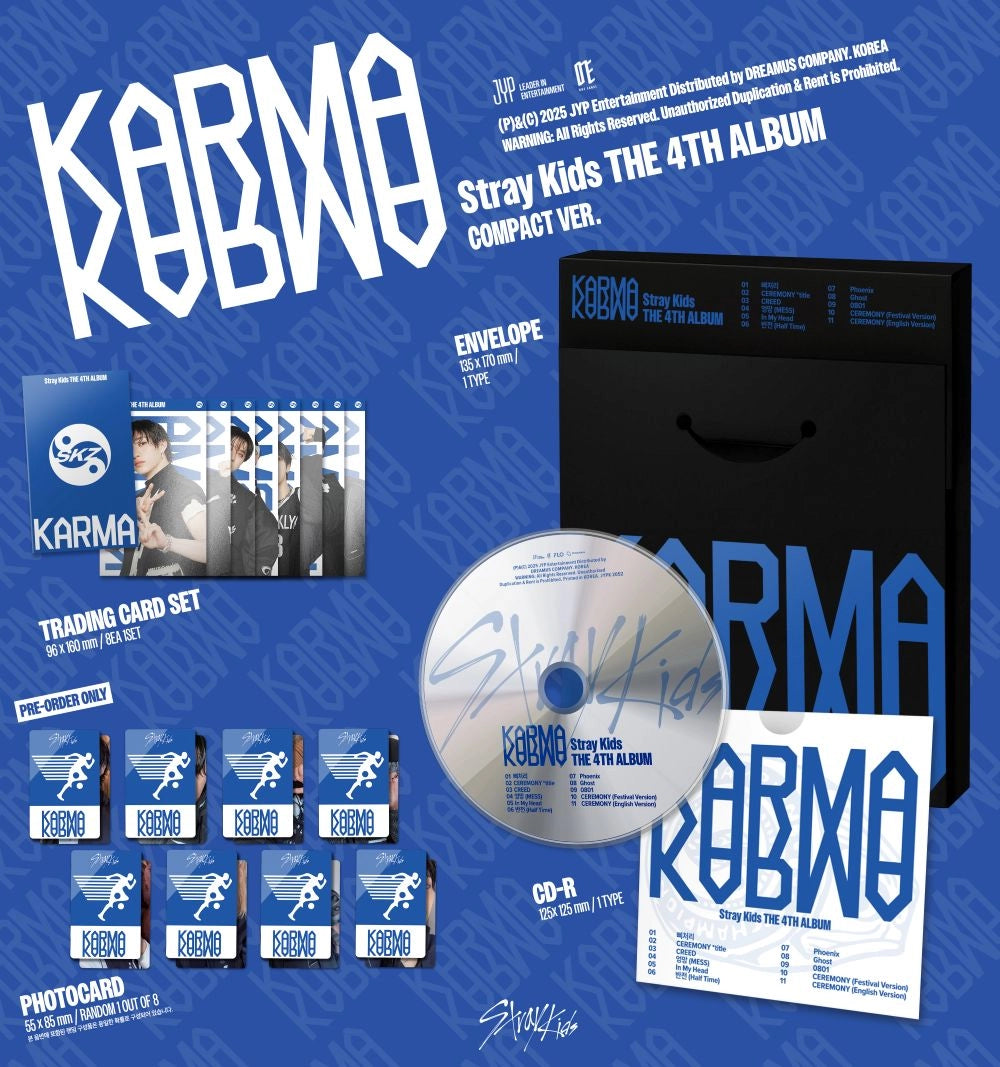 Stray Kids - 4th Album KARMA (COMPACT Ver.)