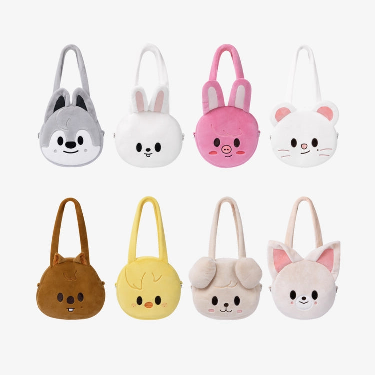 Stray Kids - SKZOO STRAP PLUSH - SKZOSKZOO FACE SHOULDER BAG - SKZOO Everywhere All Around The World