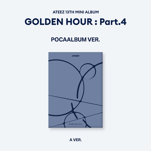 ATEEZ – 13th Mini Album GOLDEN HOUR : Part.4 3erSet (POCAALBUM VER.)(KQShop POB)