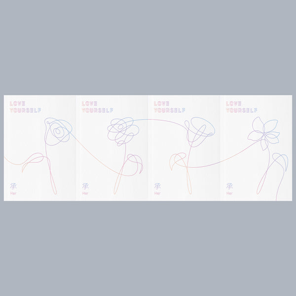 BTS - 5th Mini Album LOVE YOURSELF 承 'Her' (L / O / V / E Ver.)