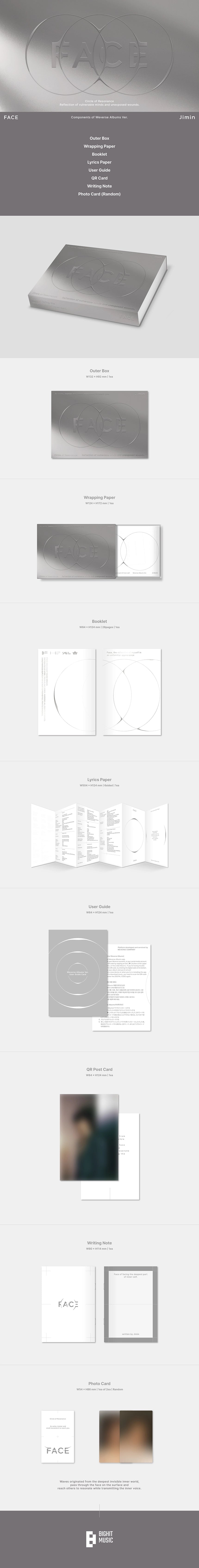 JIMIN (BTS) - FACE (Weverse Albums ver.)