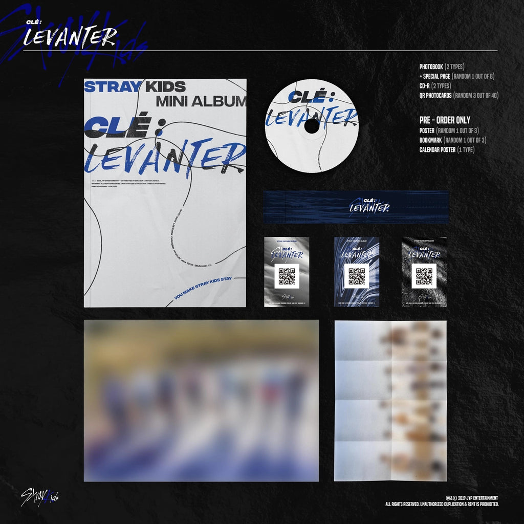Stray Kids - Mini Album Clé : LEVANTER (Clé / LEVANTER Ver.)