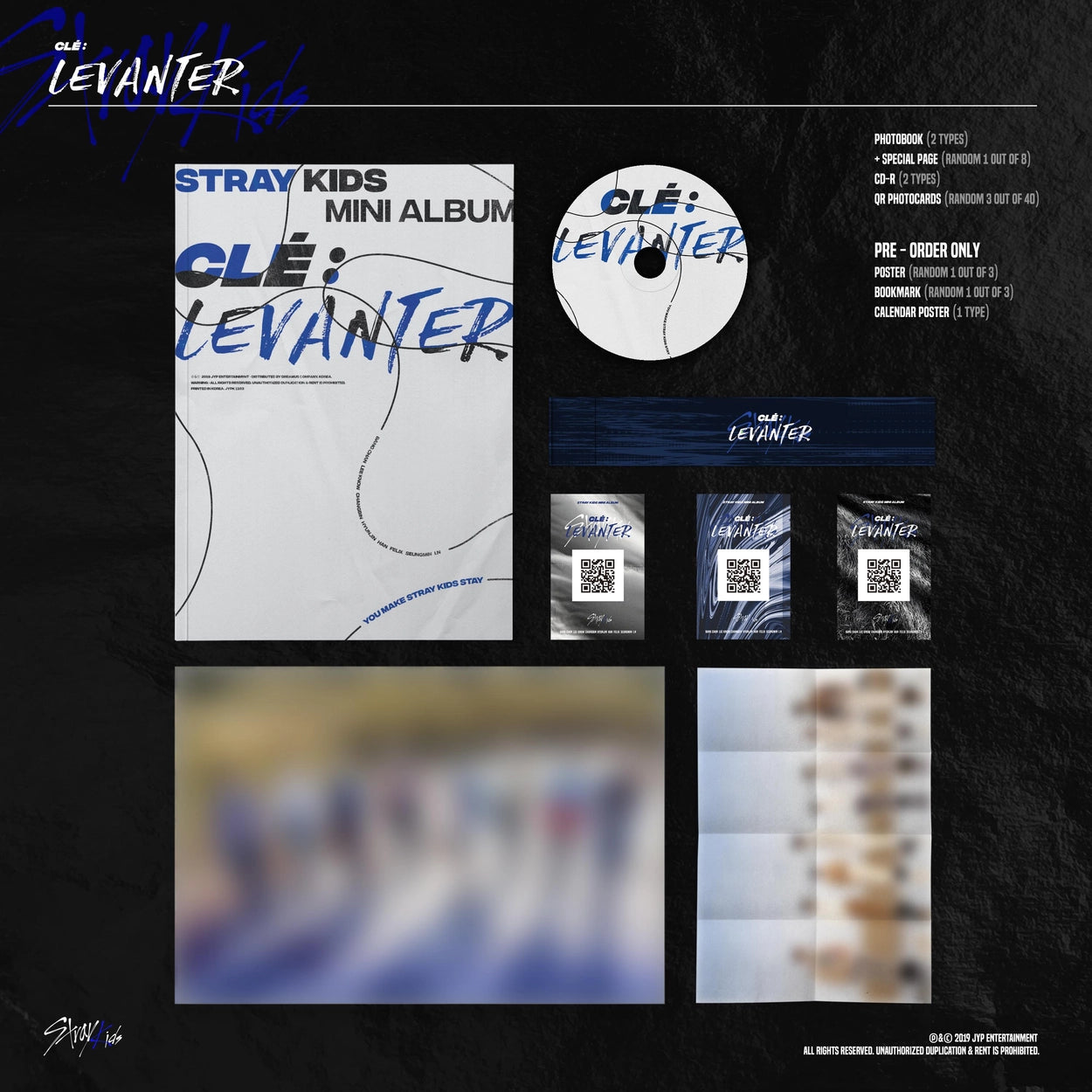 Stray Kids - Mini Album Clé : LEVANTER (Clé / LEVANTER Ver.)