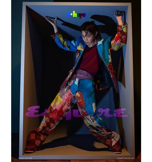 Esquire KOREA C type 2023. Aug Cover : BTS j-hope