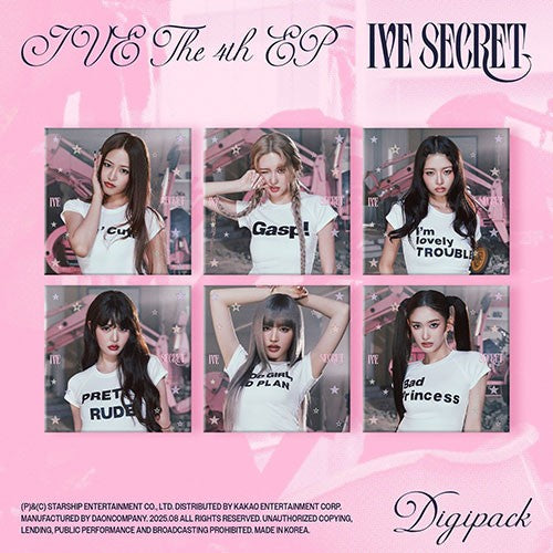 IVE – THE 4th EP [IVE SECRET] (Digipack Ver. Limited)