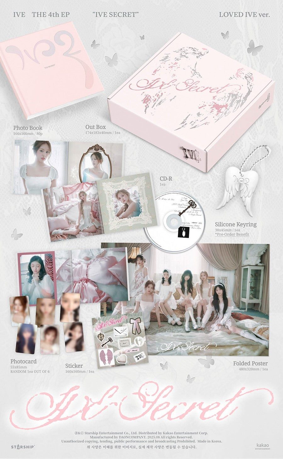 IVE – THE 4th EP IVE SECRET (LOVED IVE ver. Limited)