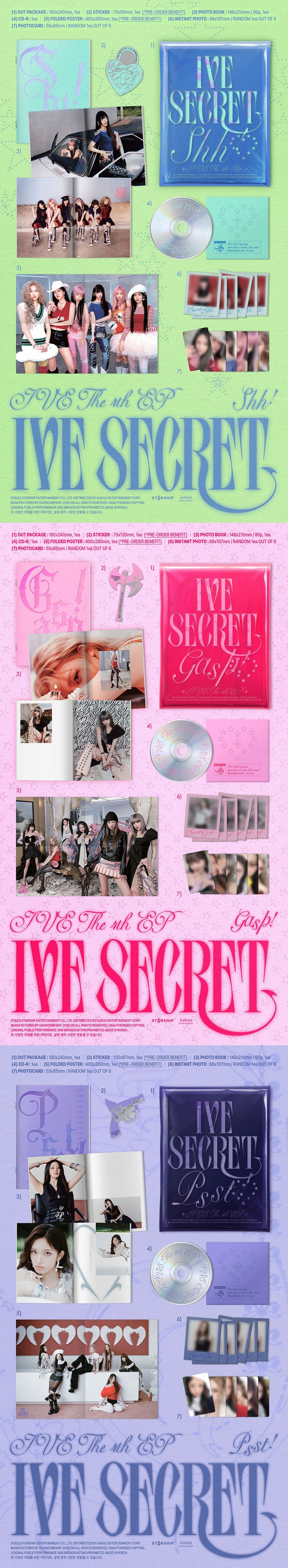 IVE – THE 4th EP IVE SECRET