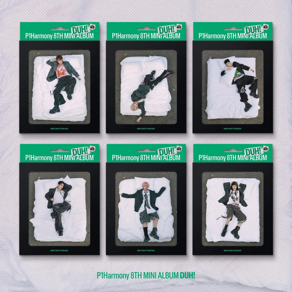 P1Harmony - 8th Mini Album DUH! (Compact Ver.) (H Ver.)