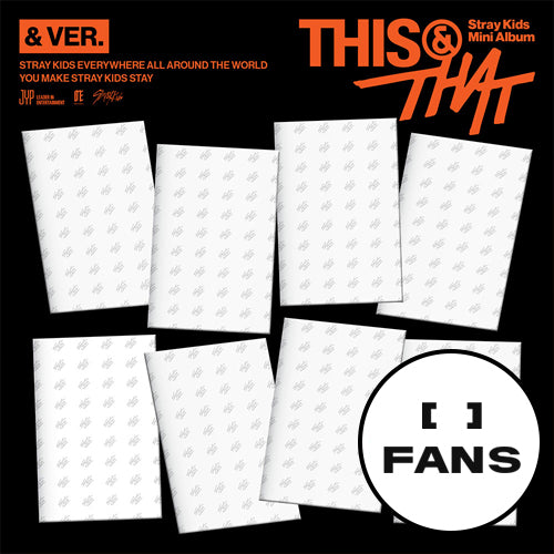 Stray Kids - 10th Mini Album THIS & THAT (& Ver.)