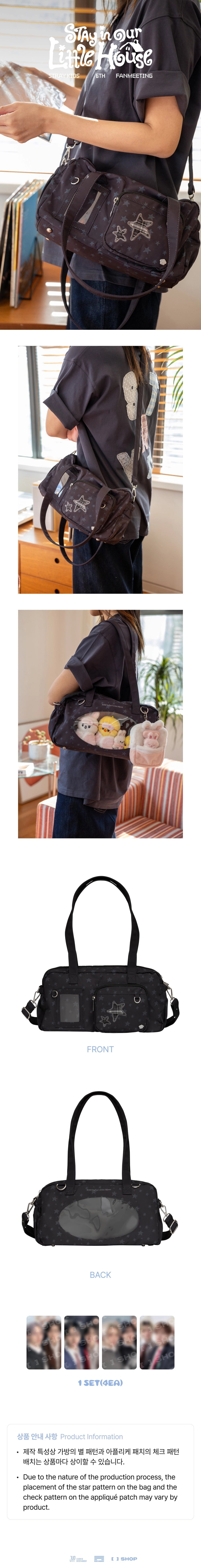 Stray Kids - 6TH FANMEETING STAY in Our Little House PVC BAG