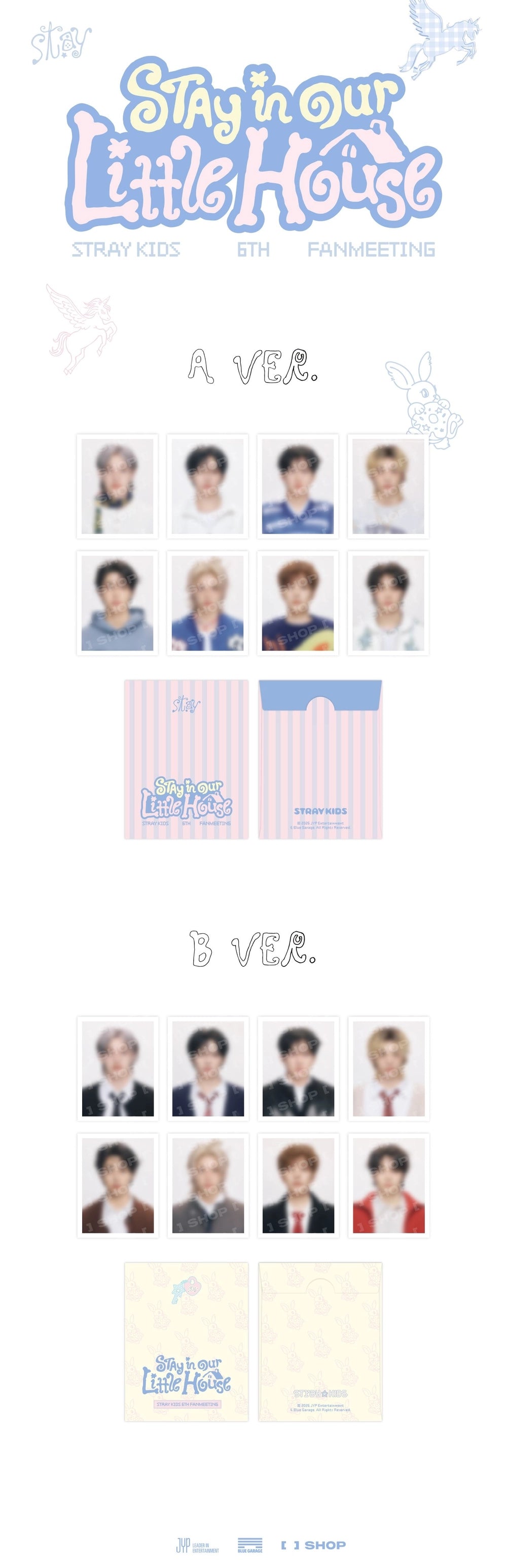 Stray Kids - 6TH FANMEETING STAY in Our Little House ID PHOTO SET