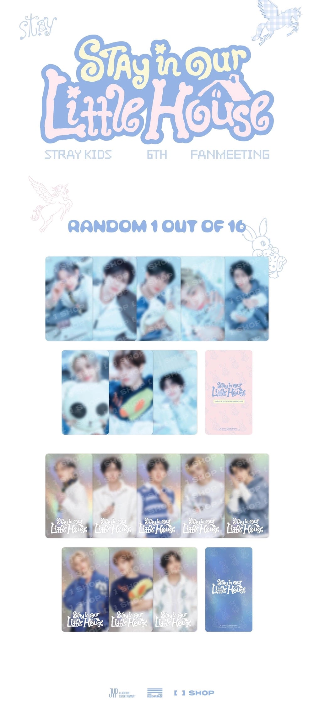 Stray Kids - 6TH FANMEETING [STAY in Our Little House] SPECIAL TRADING CARD
