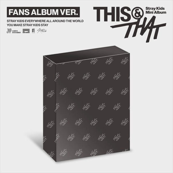 Stray Kids - 10th Mini Album THIS & THAT (FANS ALBUM Ver.)