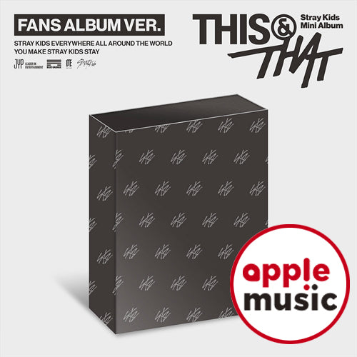 Stray Kids - 10th Mini Album THIS & THAT (FANS ALBUM Ver.)