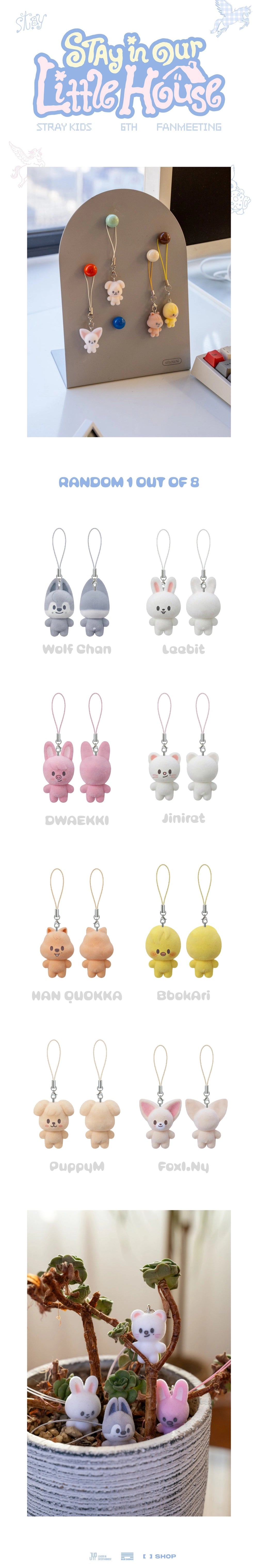 Stray Kids - 6TH FANMEETING STAY in Our Little House SKZOO SECRET MINI CHARM