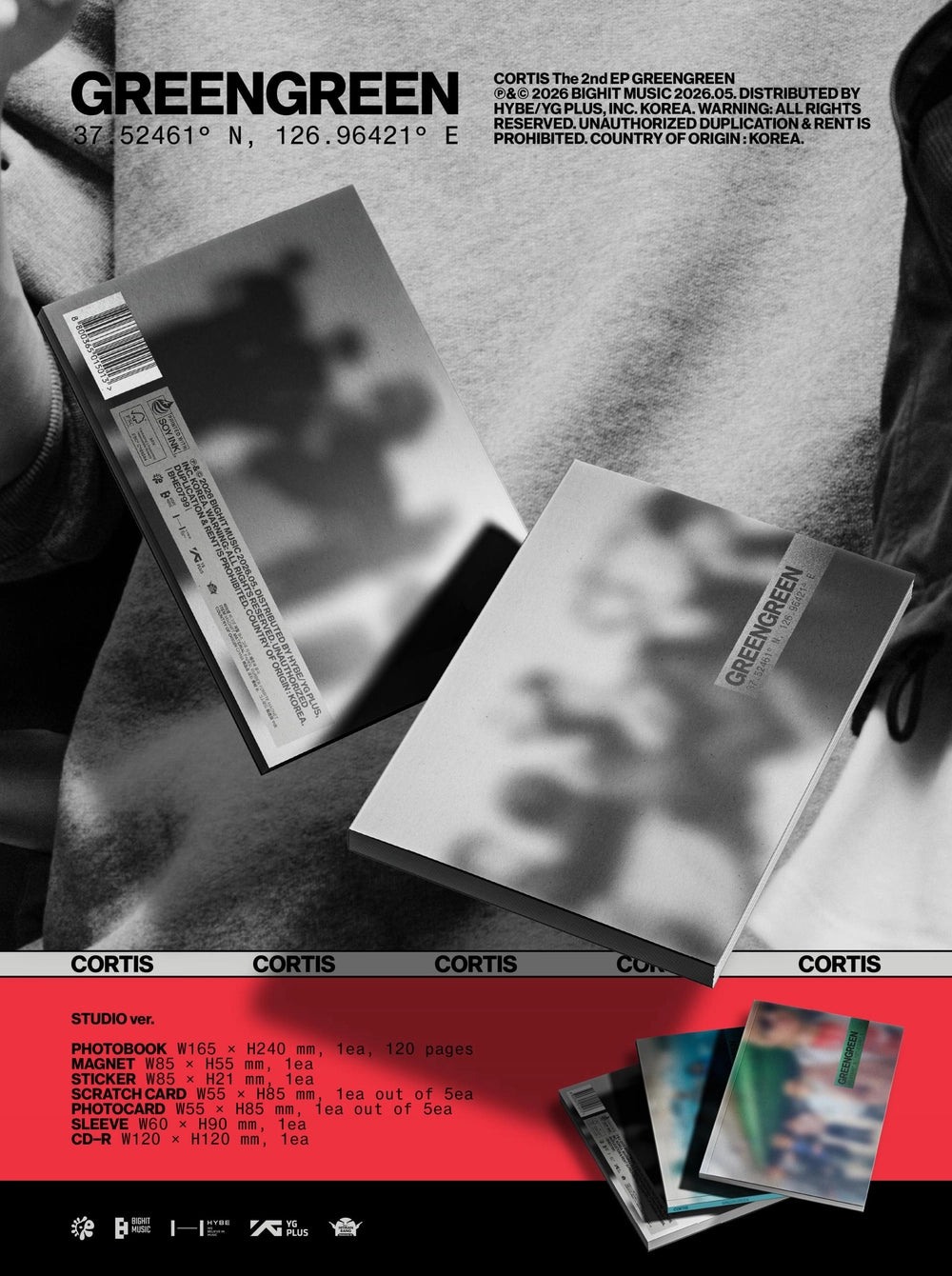 CORTIS - 2nd EP Album GREENGREEN